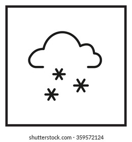 icon of snow