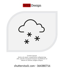 icon of snow