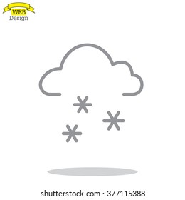 icon of snow