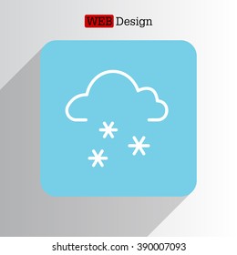 icon of snow