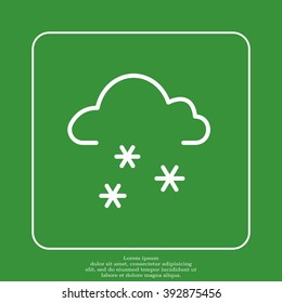 icon of snow