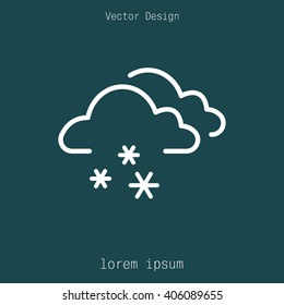 icon of snow