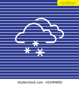 icon of snow