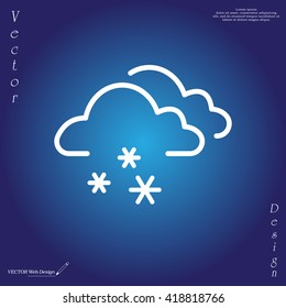 icon of snow