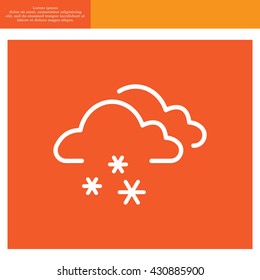 icon of snow