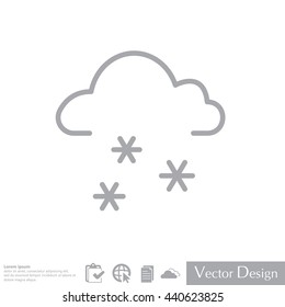 icon of snow