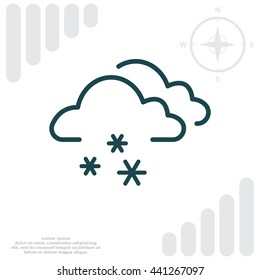 icon of snow