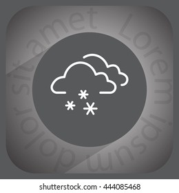 icon of snow