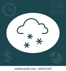 icon of snow