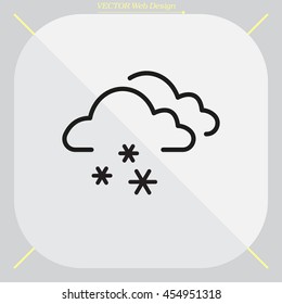 icon of snow