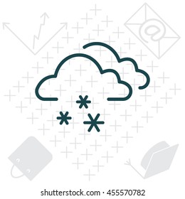 icon of snow