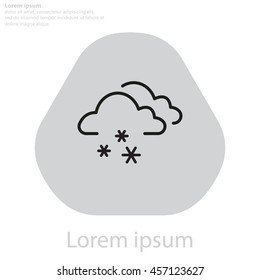 icon of snow