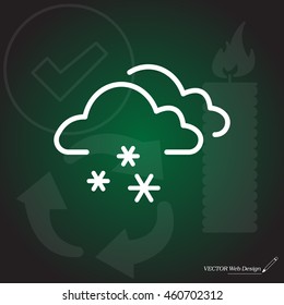 icon of snow