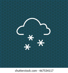 icon of snow