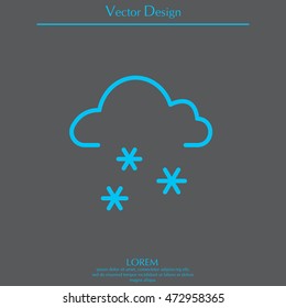 icon of snow