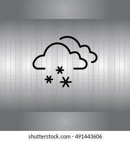 icon of snow