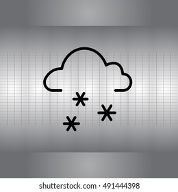 icon of snow