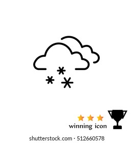 icon of snow