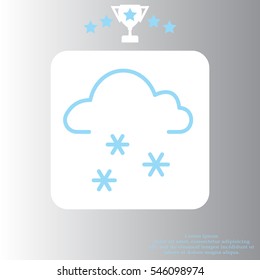 icon of snow