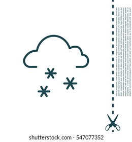 icon of snow