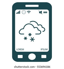 icon of snow