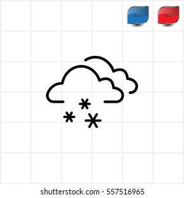 icon of snow