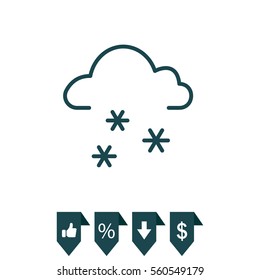 icon of snow