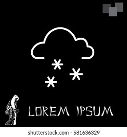 icon of snow