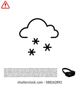 icon of snow