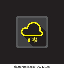 Icon snow showers.