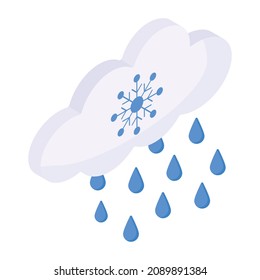 Un icono de la nevada en el diseño moderno 