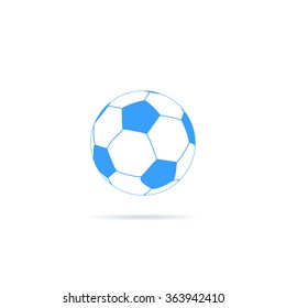Icon soccer ball.