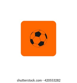 Icon soccer ball.
