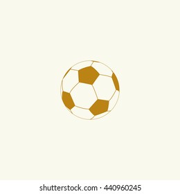 Icon soccer ball.