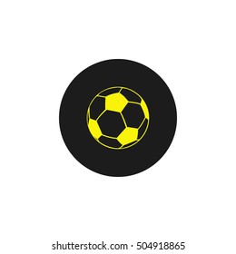 Icon soccer ball.