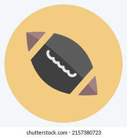 Icon Soccer. suitable for Toy symbol. flat style. simple design editable. design template vector. simple symbol illustration