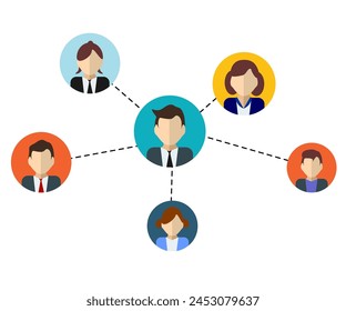 icon Social Relationships network care