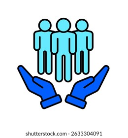 Icono de una seguridad social, aislado contra un fondo limpio.