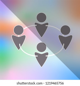 Icon Social for Website, mobile, application and printings icon
