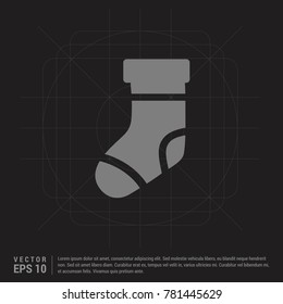 Icon socks - EPS 10