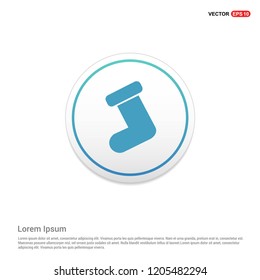 Icon socks Hexa White Background icon template - Free vector icon