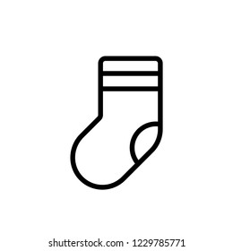 icon socks snow winter december christmas