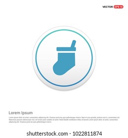 Icon socks White Background icon template