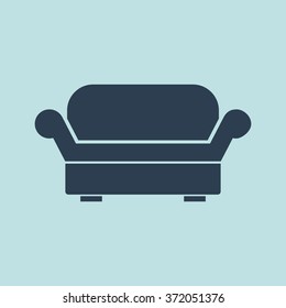 Icon of Sofa. EPS-10.