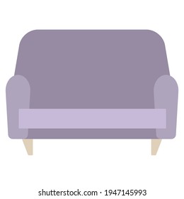 icon of sofa furniture set vector color
