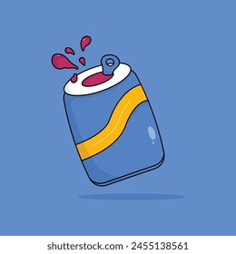 icon soft drink delicious fast food and drink vector illustration concept.premium vector illustration