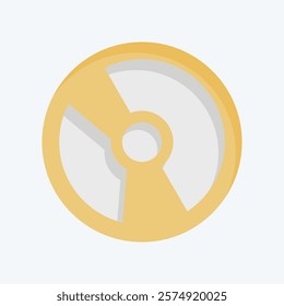 Icon Software. related to Media and Advertising symbol. flat style. editable