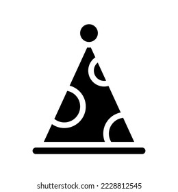 Icon Solid about Party, birthday, celebration, gift, congratulation, happy and much more. editable file, Glyph icon style
