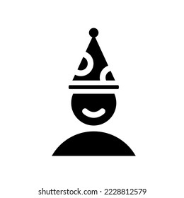 Icon Solid about Party, birthday, celebration, gift, congratulation, happy and much more. editable file, Glyph icon style