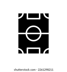 Icon Solid soccer, football, football equipment, soccer foul, soccer player. Glyph or Solid icon editable file.